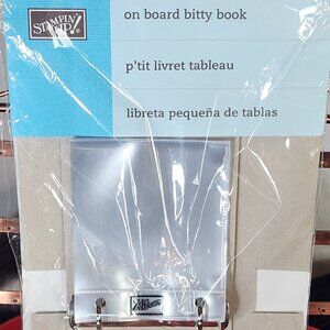 Stampin Up On Board Bitty Book Trim Designer Series Paper For Making Scrapbooks